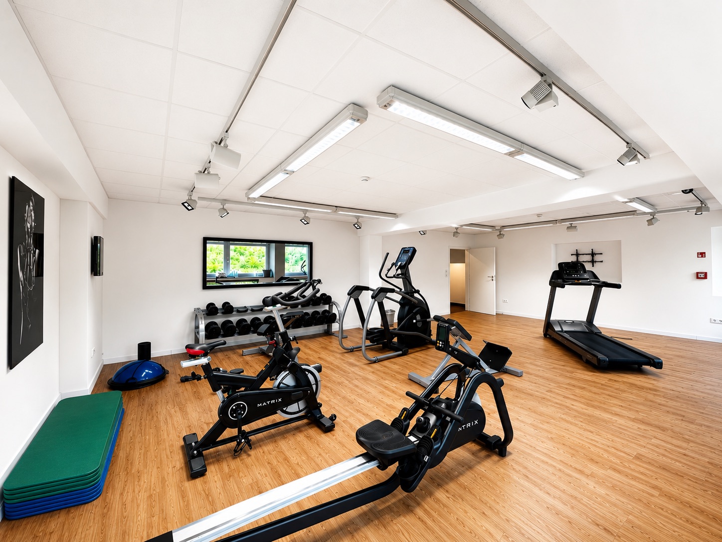 Fitnessraum im Hotel Fritz am Brunnen